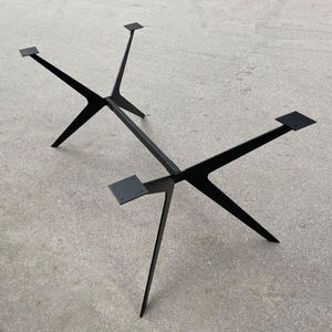 Custom Metal Table Base Steel Table Legs for Dining Table Bar Table Work Desk Steel Table Legs Table Frame <b>Cheap</b> Price Vietnam - Product Image 3