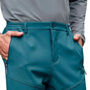 Men's Heated Printed Fleece Lined Softshell Pants Outdoor Winter Warm Waterproof Hiking Climbing Trousers Windproof Breathable - Product Image 2