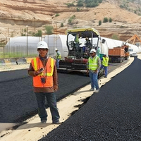 Bitume WELLBANK Grade 60/70 pour la construction routière, emballage en fût de 180 kg, certifié Geochem ASTM