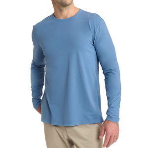 Nouveau T-shirt Homme Tendance Style Décontracté Chic Designs Intelligents Thermique 100% Coton Tricoté Logo Avant Respirant - Product Image 1