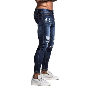 2024 Jeans Wholesale Man Trousers Skinny Ripped Pantalones Jens <b>Pant</b> for Man Jean Denim Mens <b>Pants</b> - Product Image 5