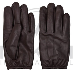 Wholesale Fashion Winter <b>Warm</b> <b>Gloves</b> Waterproof Black Sheepskin Leather <b>Gloves</b> Driving <b>Gloves</b> for Unisex - Product Image 3