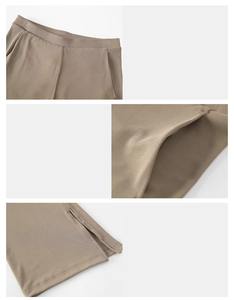 Pantalon de yoga pour femme, design personnalisé, uni, haute élasticité, taille haute, coupe large évasée, respirant, sans couture, écologique, legging de sport - Product Image 6