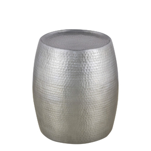 Hexagonal Hammered Metal <b>Stool</b> Industrial Design Handmade Antique Finish Living Room Furniture Home Decor <b>Ottoman</b> - Product Image 3