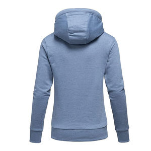Sweat-shirts à capuche en coton style coréen personnalisables pour filles, respirants, à manches longues, grandes tailles, pour l'hiver, pour femmes - Product Image 3