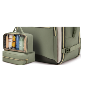 Laptop Office Business School <b>Backpacks</b> Cotton Fabric 30-<b>40L</b> Capacity - Product Image 2