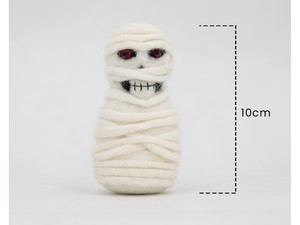 Lot de décorations suspendues effrayantes pour Halloween : Ornements de momie en feutre à yeux rouges – Idéal pour la vente en gros - Product Image 4