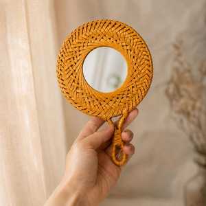 Vintage Portable Mirror <b>Frame</b> Lightweight Luxury Design for Outdoor And Indoor Use Wholesale B2B Supply - Product Image 2