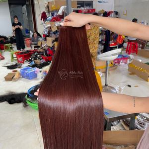 Extensiones de Cabello Humano Remy Liso Extremo 2026 Virgin Hot Sale, Suaves, Duraderas, Doble Trama a Máquina, Súper Doble Trama VIP - Product Image 3