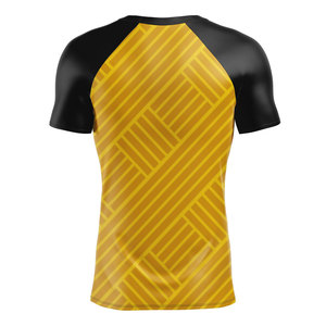 Premium Stitching Sports Custom Heat-Transfer Printed 140g Polyester/Nylon Full Sleeve MMA Rash Guard <b>Compression</b> Breathable - Product Image 2