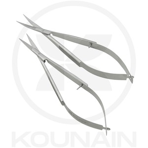 Ciseaux à broder courbes en acier inoxydable pour sourcils, couture, travaux manuels, bricolage, beauté et toilettage, pour droitiers - Product Image 4