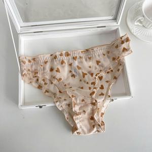 Ensemble de lingerie en dentelle avec bretelles de soutien-gorge, sous-vêtements floraux, service OEM personnalisable pour adultes - Product Image 4