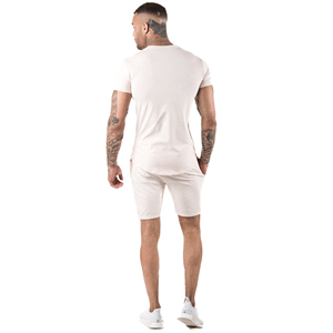 Print Shorts Shirt Set <b>Men</b> Wear Two Piece Crew Neck T Shirt And Shorts Set Breathable Lightweight Summerwear Casual Streetwear - Product Image 6