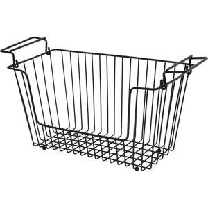 Fancy Design Round Shape Metal Iron Wire <b>Basket</b> Black Finished Eco-Friendly Multifunction for Tabletop Kitchen Fruits Vegetables - Product Image 5