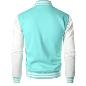 Wholesale <b>Jacket</b> <b>Plus</b> <b>Size</b> Men's <b>Jackets</b> Casual <b>Waterproof</b> Blank Lightweight Windbreaker Varsity <b>Jacket</b> with embroidery - Product Image 3