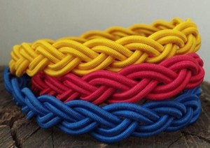 SNH Handmade Adjustable Braided <b>Rope</b> <b>Bracelet</b> for Children's Cute Style Leather and Cotton Material Anniversary Occasion - Product Image 1