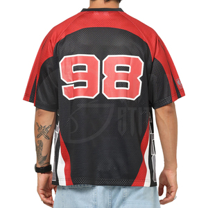 Camiseta Deportiva Personalizada de Malla para Hombre, Transpirable, de Secado Rápido, Uniforme de Equipo para Fútbol, Baloncesto, Entrenamiento, Impresión por Sublimación - Product Image 6