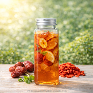 Bouteille carrée en PET de 500 ml avec couvercle en aluminium pour jus, thé, café, emballage alimentaire, exportation vers l'Amérique - Product Image 2