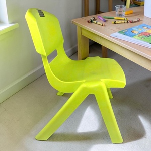 Chaise en plastique moderne pour enfants, empilable, de haute qualité, 18 pouces, pour la maternelle, la salle de classe et l'extérieur, pour les tout-petits - Product Image 6