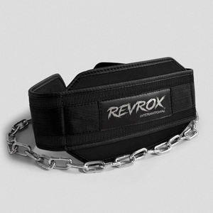 Steel <b>Chained</b> Neoprene Dip <b>Belt</b> Weighted Pull Ups Training Back Support Custom <b>Weight</b> Lifting Dipping <b>Belt</b> Strong D-Ring - Product Image 2