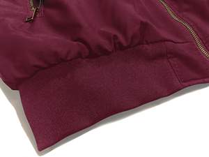 Chaqueta Bomber de Invierno con Logotipo Personalizado para Hombre, Tallas Grandes, Chaqueta Bomber Gruesa y Cálida, Cortavientos con Cremallera - Product Image 6