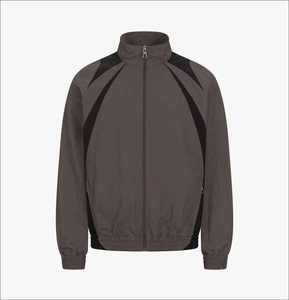 Chaqueta Cortavientos OEM Personalizada para Hombre, Otoño, Ecológica, de Secado Rápido, Poliéster/Nailon 2 en 1, Reversible, Holgada, Talla Grande, Resistente al Viento, para Correr - Product Image 6