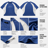 T-shirt Raglan Oversize Personnalisé pour Homme en Coton Lourd – Streetwear – Fabricant de Vêtements OEM et Marque Privée