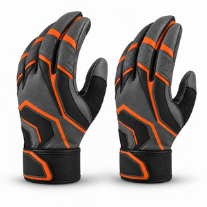 Baseball Batting Gloves Lightweight Durable Comfortable Grip Flexible Design For Baseball Training Practice And <b>Games</b> - Product Image 2