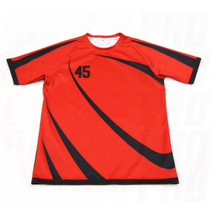 เสื้อรักบี้ชาย พิมพ์ลาย ระบายอากาศได้ดี เป็นมิตรกับสิ่งแวดล้อม กันยับ น้ำหนักเบา คุณภาพสูง ผลิตจากโพลีเอสเตอร์ 100% ออกแบบได้ตามต้องการ ชุดกีฬา - Product Image 5