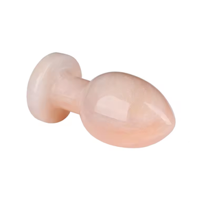 Huevo vaginal de aventurina naranja de alta calidad, cristal curativo, huevo yoni para mujeres, ejercicio de Kegel, piedra preciosa natural, venta al por mayor. - Product Image 3