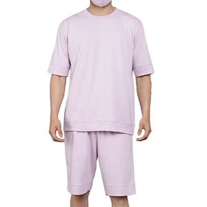 Ensemble court pour hommes en gros : T-shirt et short décontractés, tenue de sport athlétique deux pièces pour la gym et l'entraînement - Product Image 1