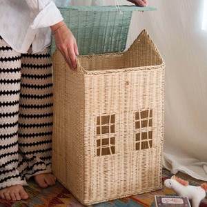 <b>Cheap</b> price indoor <b>playhouse</b> sustainable rattan play house high quality handwoven kids toy - Product Image 2