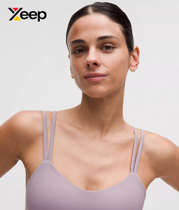 เสื้อชั้นในกีฬาโยคะคุณภาพสูงสำหรับผู้หญิง XEEP รุ่น XC-SB-146 แบบเรียบง่าย ระบายอากาศได้ดี สายปรับได้ แผ่นรองถอดออกได้ รองรับได้ดีเยี่ยม แห้งเร็ว - Product Image 3