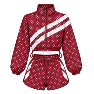 Custom Logo <b>Women's</b> Nylon Windbreaker Half Zip jacket & Pant 2 Piece <b>Women's</b> Tracksuits Lightweight Sportswear <b>Women</b> <b>Sweat</b> <b>Suits</b> - Product Image 1