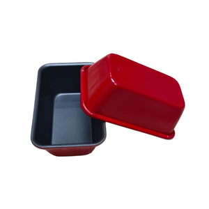 New Arrival Best Quality Oven Safe Baking Dishes & Pans Reusable and Durable 170x145x98x75x60mm Seamless Bar <b>Cake</b> Pans - Product Image 1