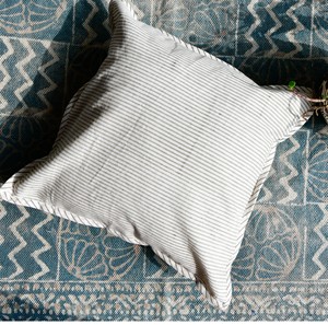 Luxury Floral Cotton Cushion Cover Handmade Decorative <b>Throw</b> Pillow Case Boho Farmhouse Sofa Accent Pillow Sham Indian artisanal - Product Image 1