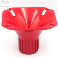 Haut-parleur professionnel à vis de 1 pouce, klaxon rouge en aluminium, klaxon de Compression, klaxon de pilote, Offres Spéciales