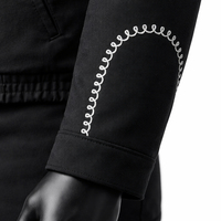 Blouson Bomber Homme Décontracté Moderne Personnalisé pour l'Extérieur, Veste de Pilote d'Hiver Brodé pour Activités de Plein Air