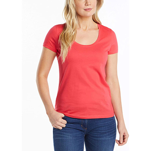 Camisetas Personalizadas para Mujer, Corte Ajustado, Manga Corta, Transpirables, de Algodón, con Logotipo, Casuales, para Todas las Temporadas, Venta al Por Mayor - Product Image 3