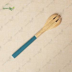 Cucharas de Bambú Vietnamitas de Diseño Clásico para Ensalada y Cena - Utensilio Diario Ecológico y Duradero con Capacidad de 10 ml para - Product Image 5