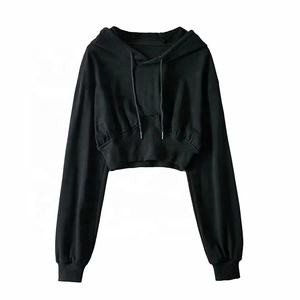 Échantillon gratuit Crop top à capuche veste de Camouflage personnalisée la Plus populaire grande taille femmes vêtements décontractés été surdimensionné XXL hiver - Product Image 1