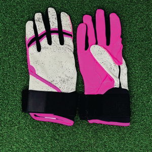 Guantes de Bateo de Béisbol y Sóftbol Personalizados de la Mejor Calidad para Hombre, Diseño Profesional de Puño Corto - Product Image 6