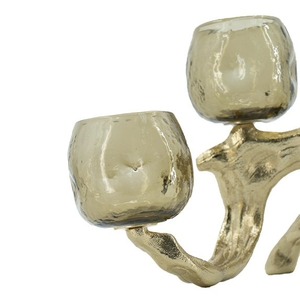 <b>Candle</b> Stand <b>Tree</b> Bark Design Home Decoration Durable Metal <b>Candle</b> Holder - Product Image 5