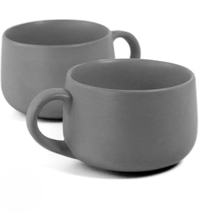 แก้วกาแฟเซรามิกแบบมินิมอลสีพื้นเรียบ สำหรับใช้ในบ้าน - Product Image 4