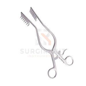 Écarteur Neurochirurgical en Acier Inoxydable Chirurgical Blush, Taille Personnalisée 7x7, Dents Aiguisées Angulées, Conception de Lame Profonde, Instrument CE - Product Image 1