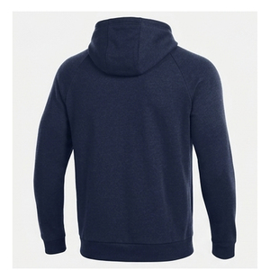Sudadera con Capucha Extra Grande para Hombre, Color Sólido, Algodón Lavado, Felpa Francesa, Estilo Casual, con Bolsillo, Estilo Otoñal - Product Image 4