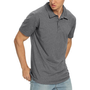 Polo de Verano 2026 para Hombre, con Cuello, Manga Corta, Logotipo Bordado, Estilo Urbano, Absorbente de Humedad - Product Image 1