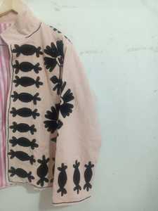 Blazer de Invierno para Mujer, Bordado Floral, Terciopelo Suzani, Chaquetas de Terciopelo Boho Hechas a Mano, Regalo para Ella, Regalos para Maestras, Regalo de Aniversario - Product Image 5