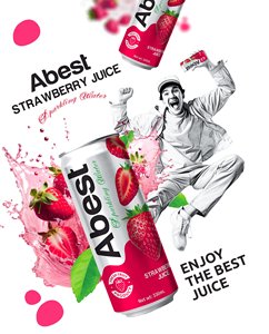 น้ำลิ้นจี่เข้มข้นแบบมีฟอง ตรา Abest บรรจุกระป๋อง สดใหม่ รับผลิตแบบ OEM แบรนด์ส่วนตัว รสชาติลิ้นจี่แบบมีฟอง รับผลิตแบบ ODM ผู้ผลิตจากเวียดนาม - Product Image 3