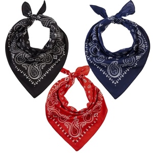 Bandanas carrés pour femmes, vente en gros, livraison rapide, design personnalisé, logo, motifs variés, quatre saisons, extérieur - Product Image 1